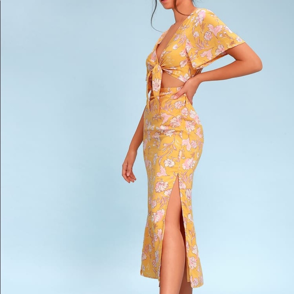 Amuse society midi dress